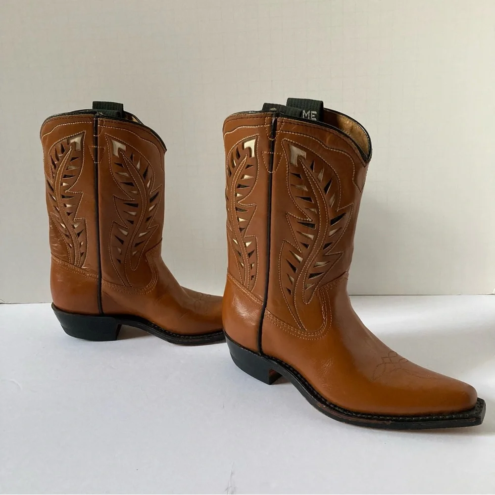 Vintage never worn children’s Acme Cowboy boots size 13 1/2 - Picture 3 of 9